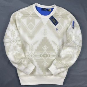 Polo Ralph Lauren Southwestern Outdoor Aztec Sweatshirt Large XL Beacon Native